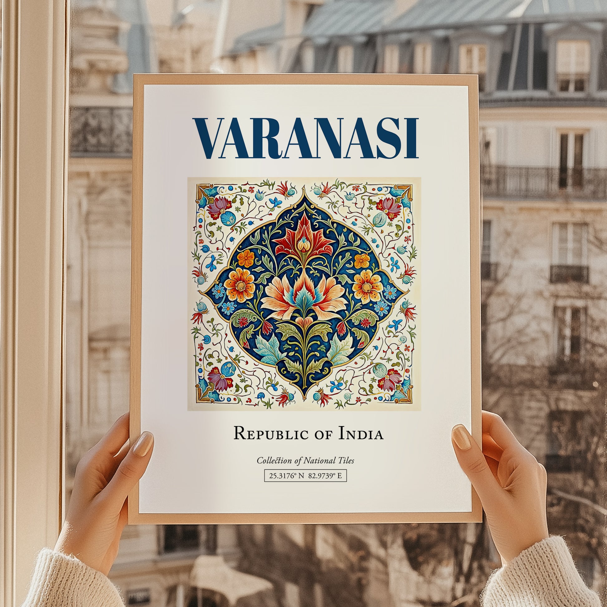 Varanasi, India – Minimalist Travel Print