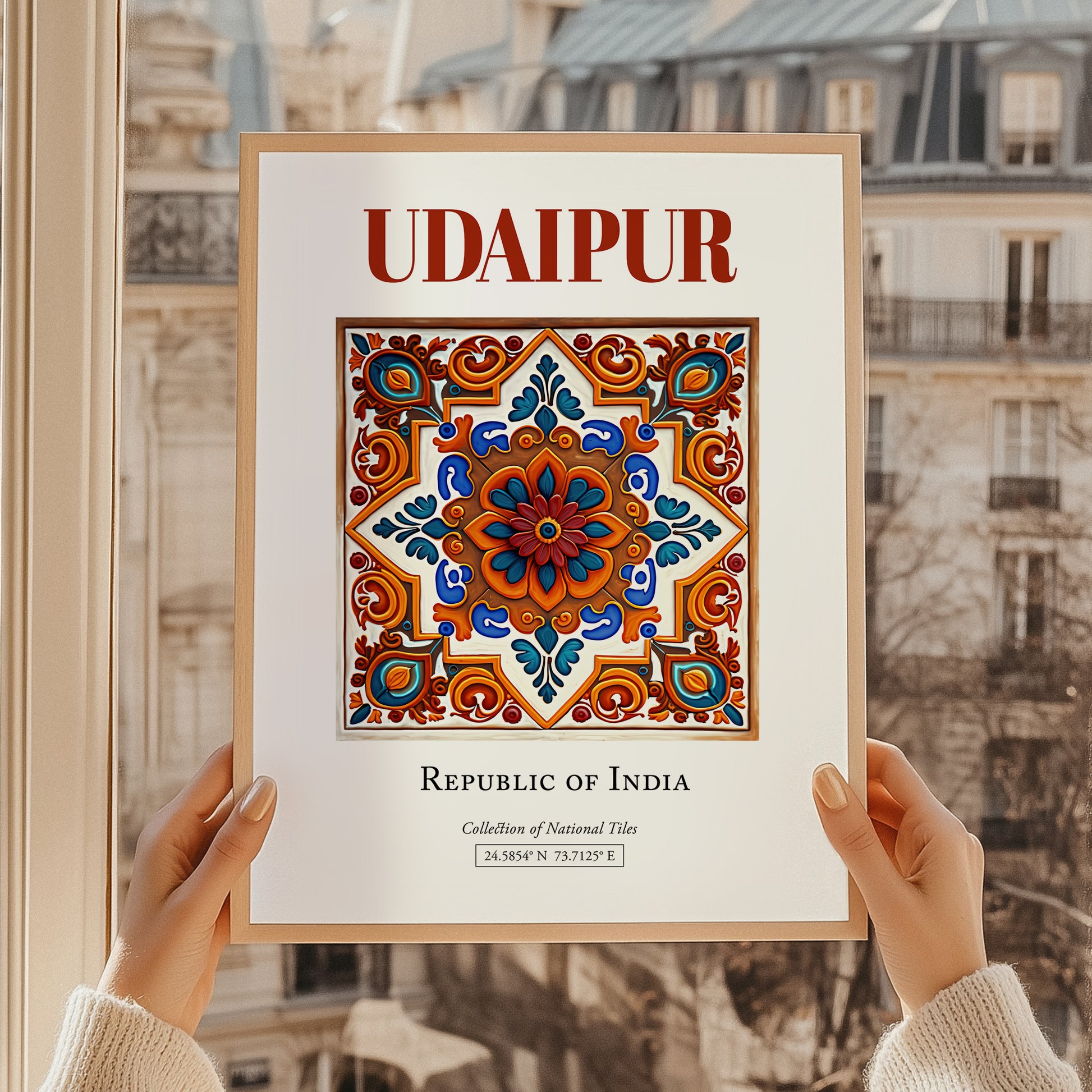 Udaipur, India – Travel Poster