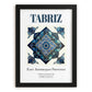 Tabriz, Iran – Travel Wall Art, in sleek black frame