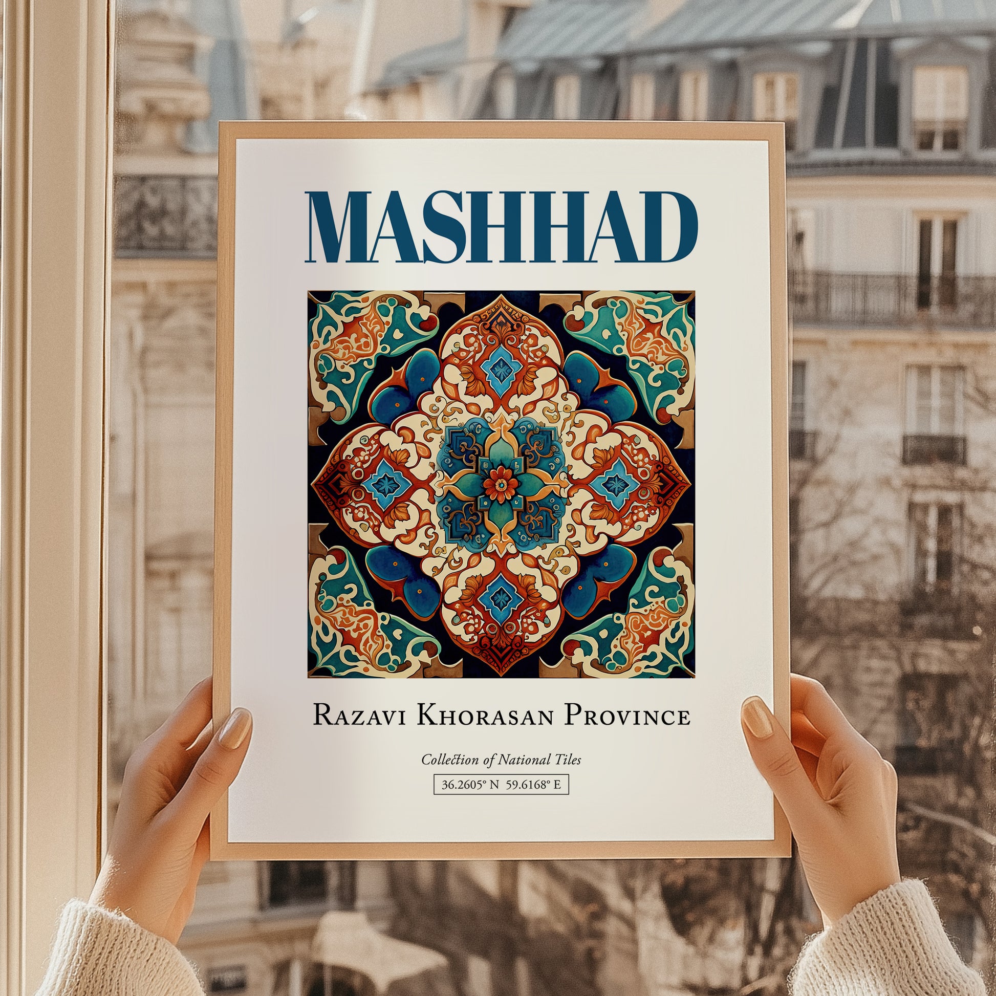 Mashhad, Iran – Architectural Travel Art