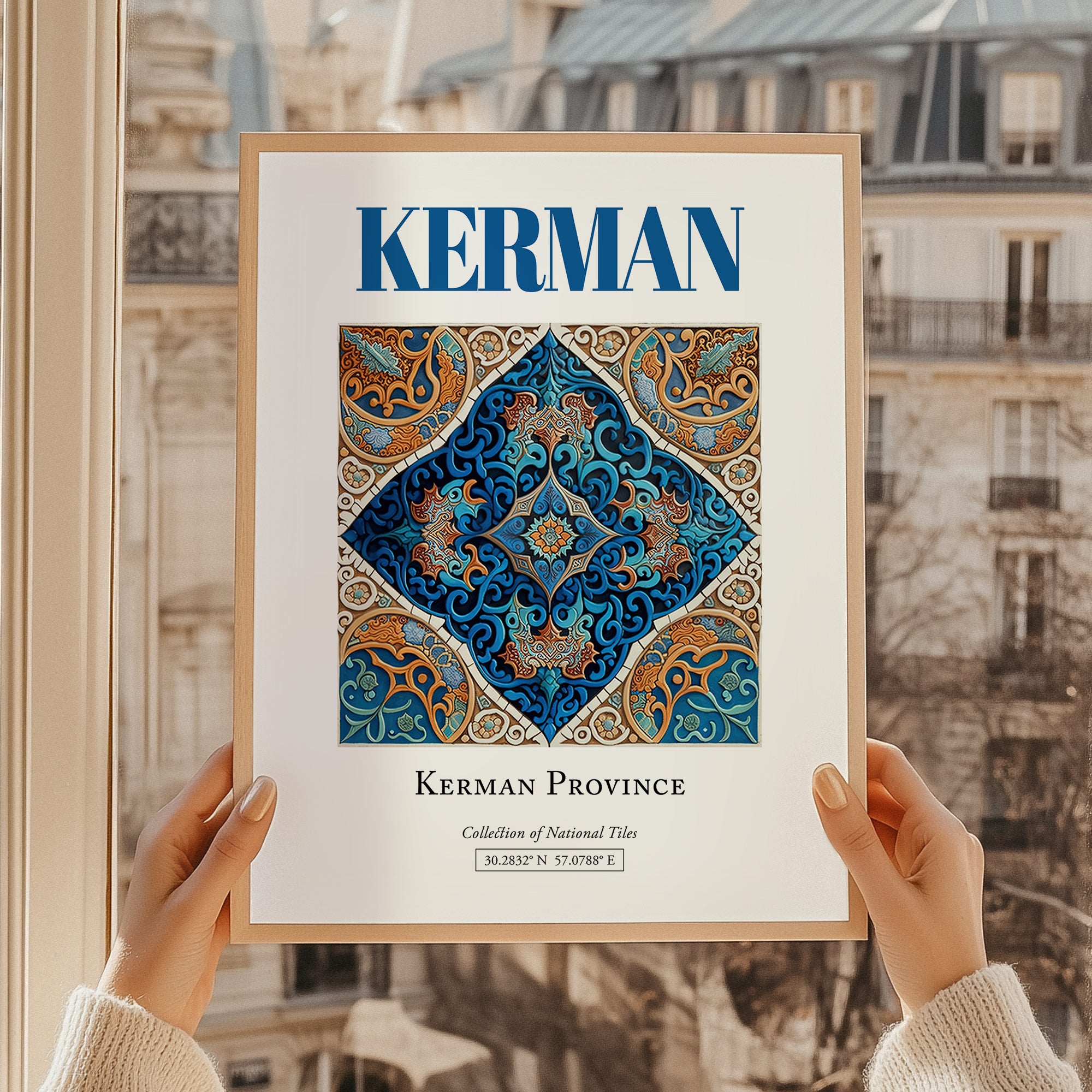 Kerman, Iran – National Pride Wall Decor