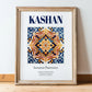 Kashan, Iran – Travel Print, in wooden frame leaning on the floor