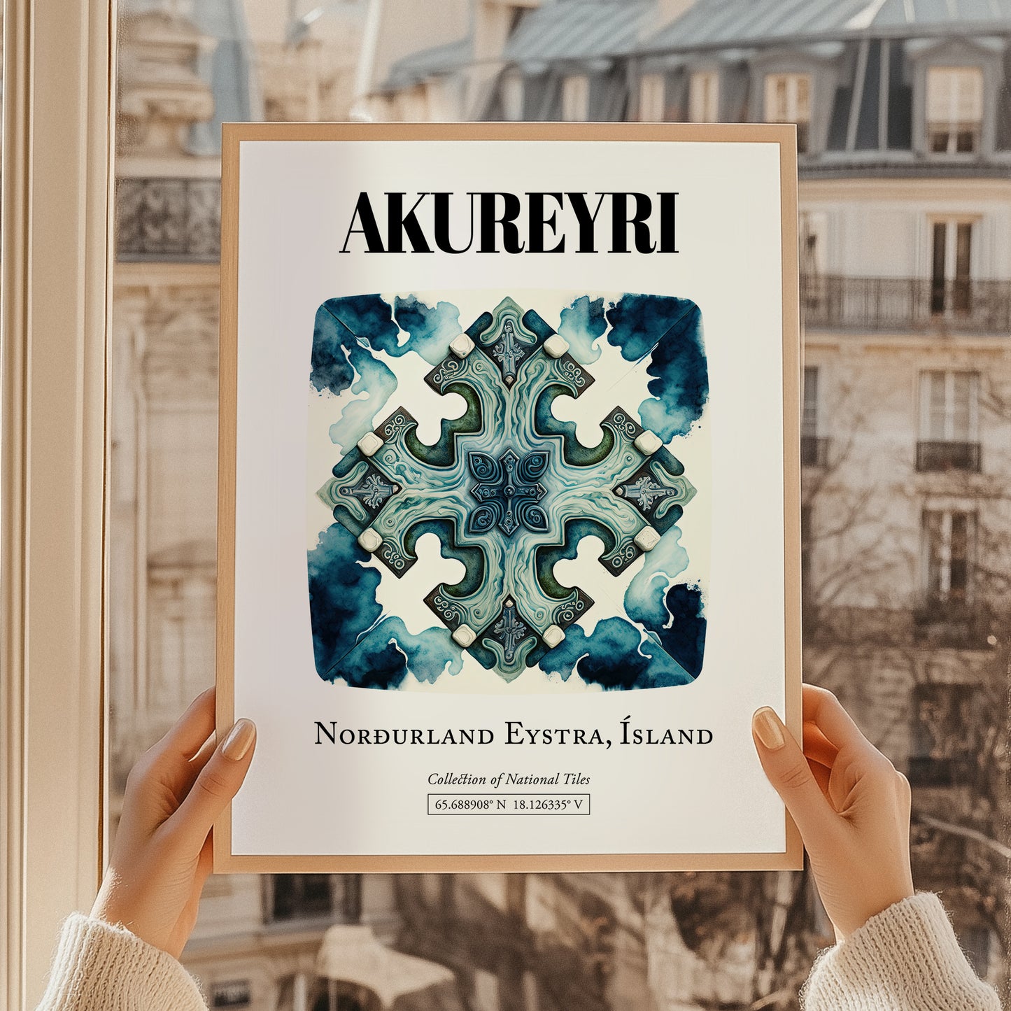 Akureyri, Iceland – Travel Wall Art