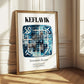 Keflavik, Iceland – Tourist Destination Poster, styled in a charming Paris street view
