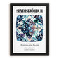 Seyðisfjörður, Iceland – Travel Poster, in sleek black frame