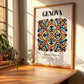 Genova, Italy – Travel Print, clean layout with no caption