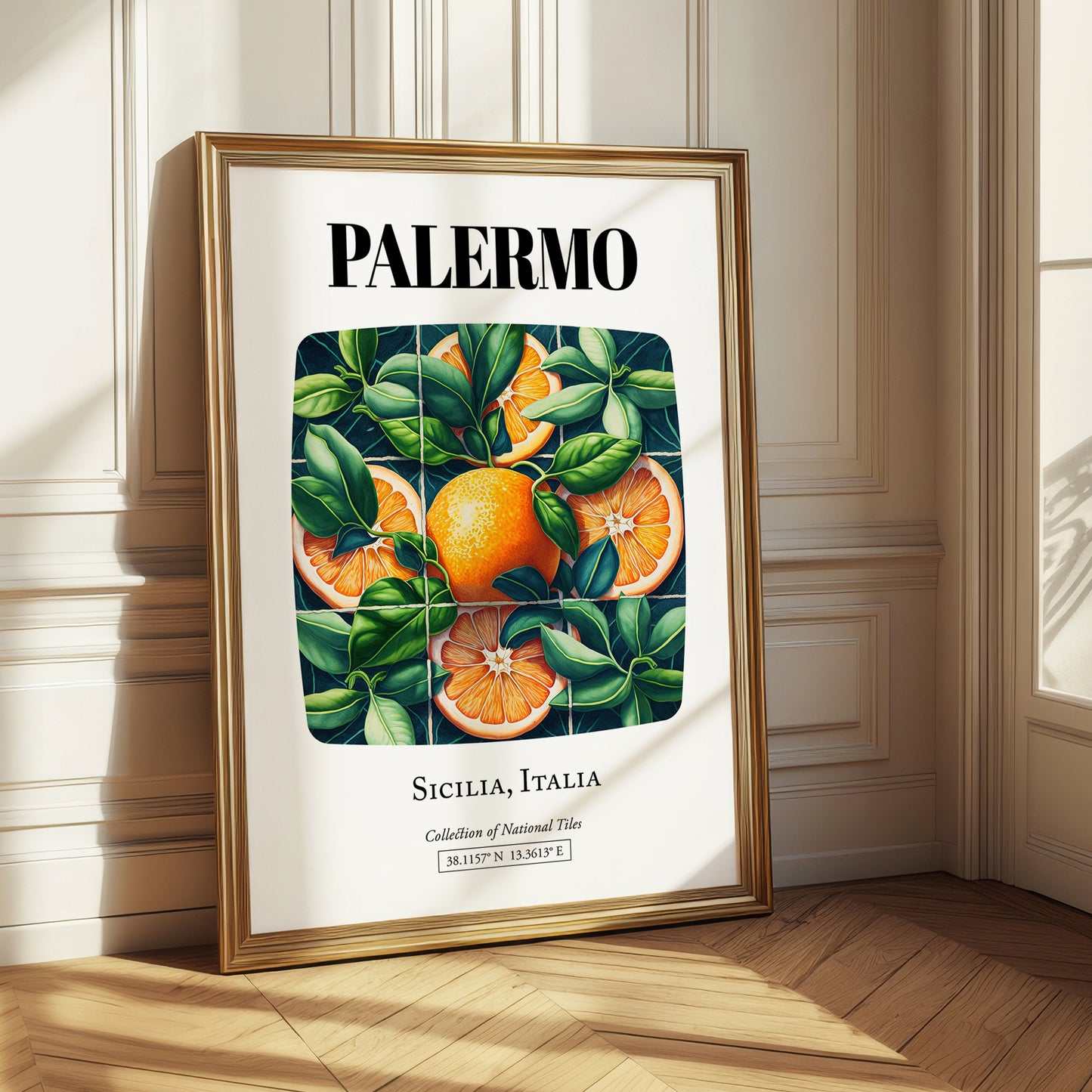Palermo, Italy – Travel Print, styled in a charming Paris street view