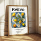 Positano, Italy – Travel Poster, styled in a charming Paris street view