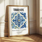 Trieste, Italy – Cultural Heritage Wall Art, styled in a charming Paris street view