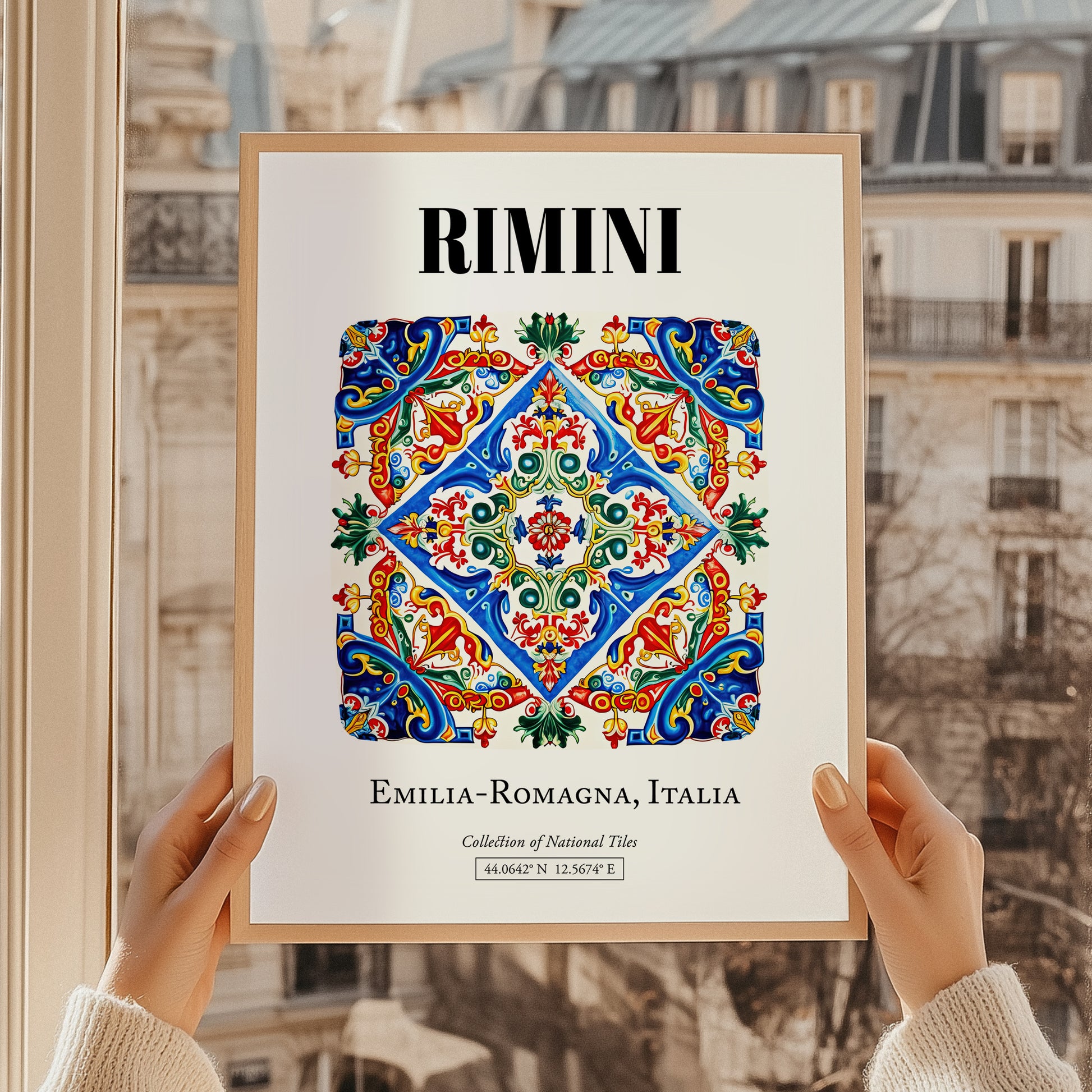 Rimini, Italy – Illustrated Travel Poster