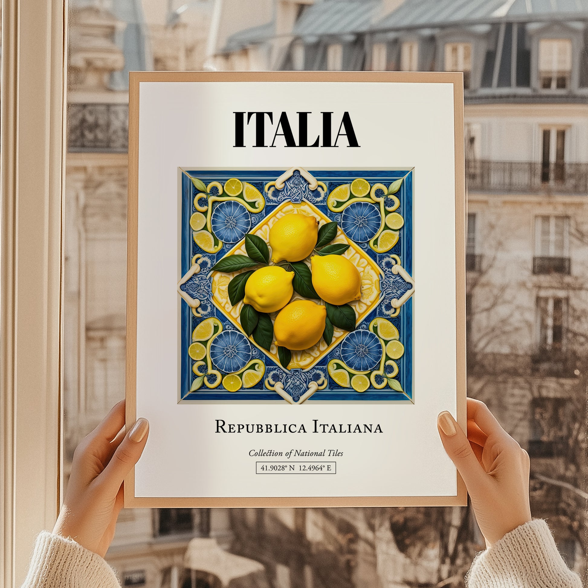 Italia, Repubblica Italiana – Travel Print