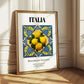 Italia, Repubblica Italiana – Travel Print, styled in a charming Paris street view