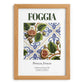 Foggia, Italy – Architectural Travel Art, set in oak frame