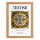 Treviso, Italy – Travel Destination Art, set in oak frame