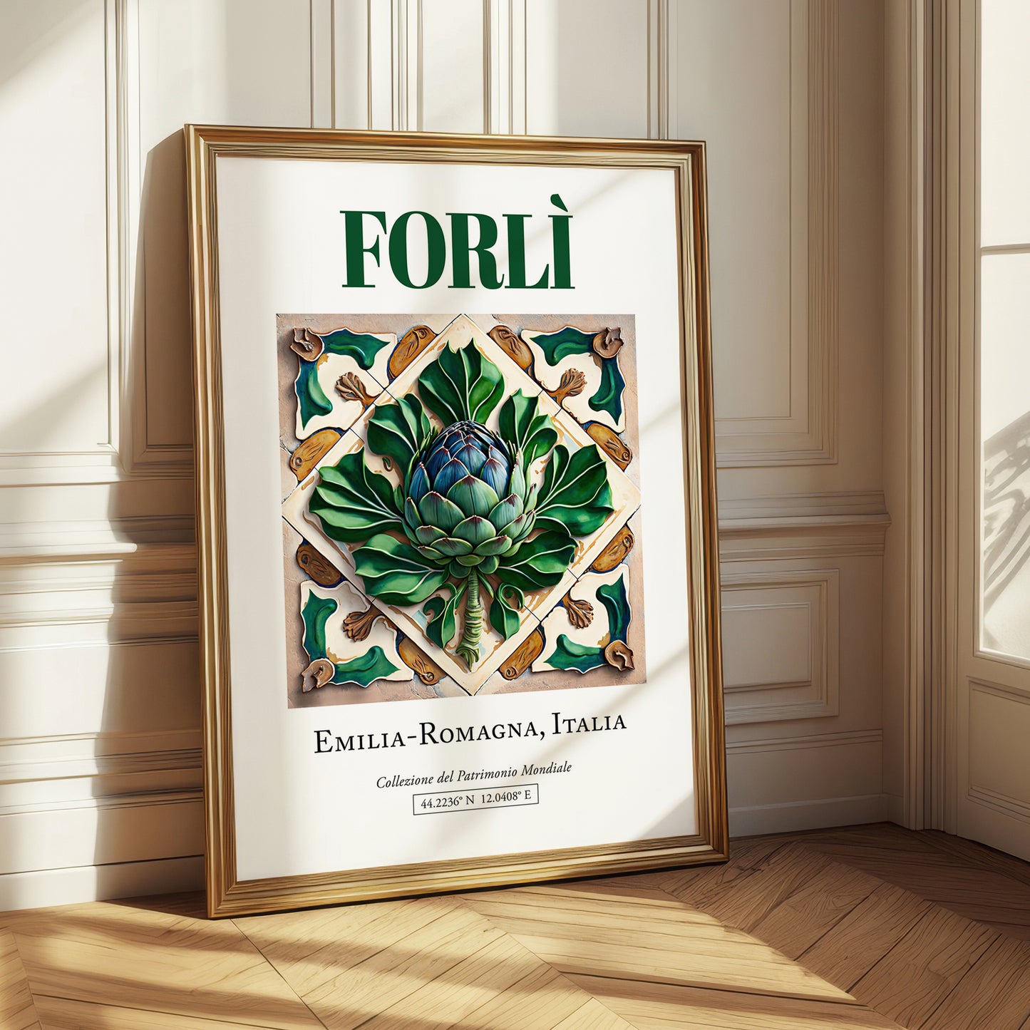 Forlì, Italy – Travel Wall Decor, styled in a charming Paris street view