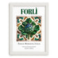 Forlì, Italy – Travel Wall Decor, placed in minimal white frame
