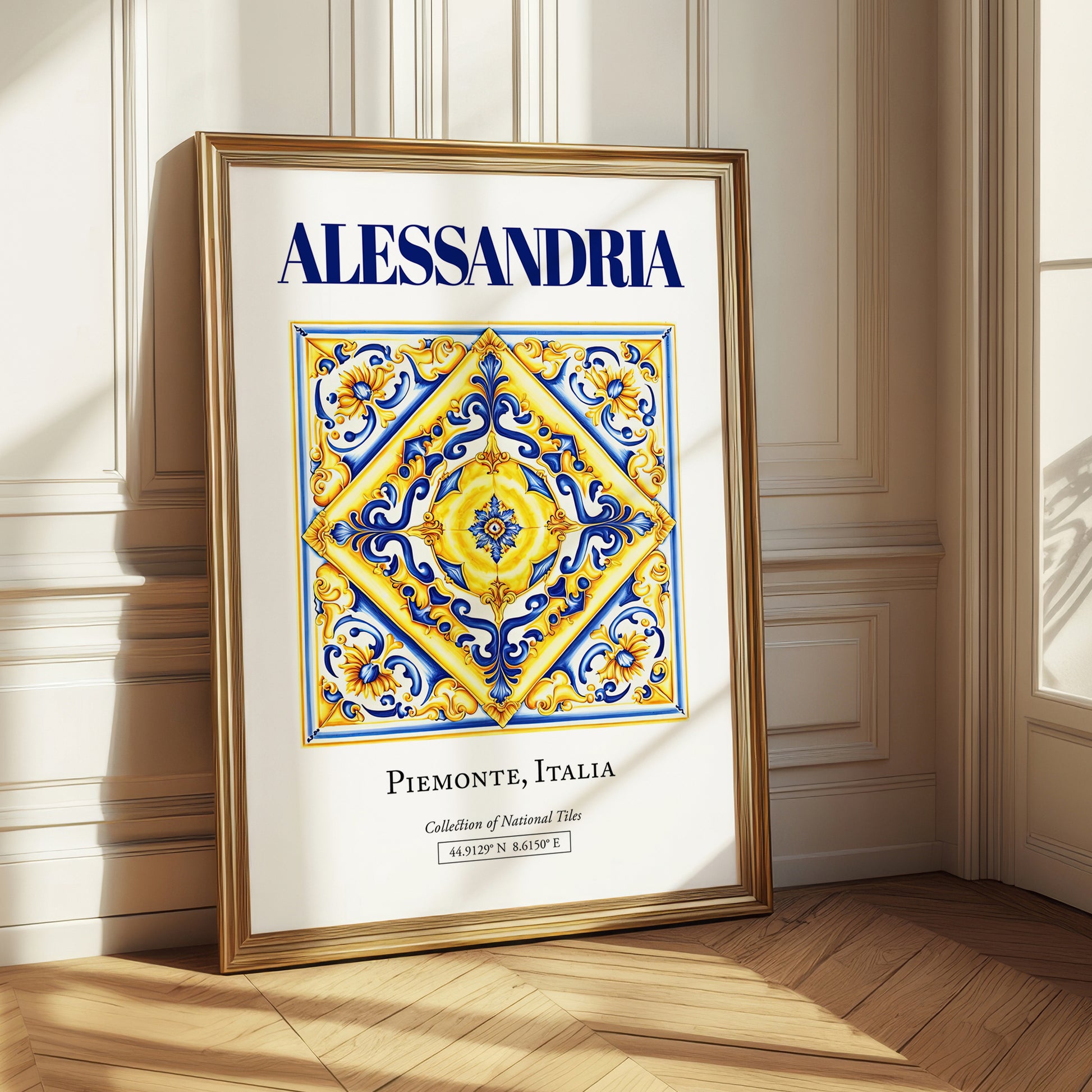 Alessandria, Italy – Travel Wall Decor, styled in a charming Paris street view