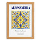 Alessandria, Italy – Travel Wall Decor, set in oak frame