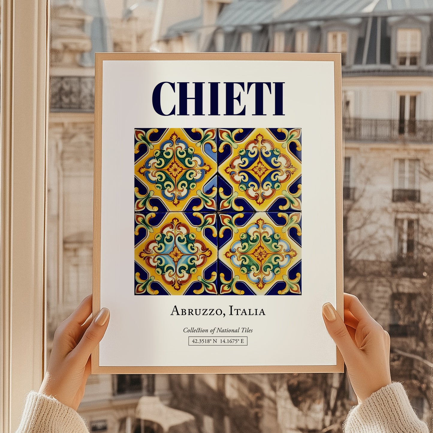 Chieti, Italy – Wanderlust-Inspired Poster