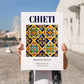 Chieti, Italy – Wanderlust-Inspired Poster, no-text version framed in wood