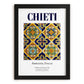 Chieti, Italy – Wanderlust-Inspired Poster, in sleek black frame
