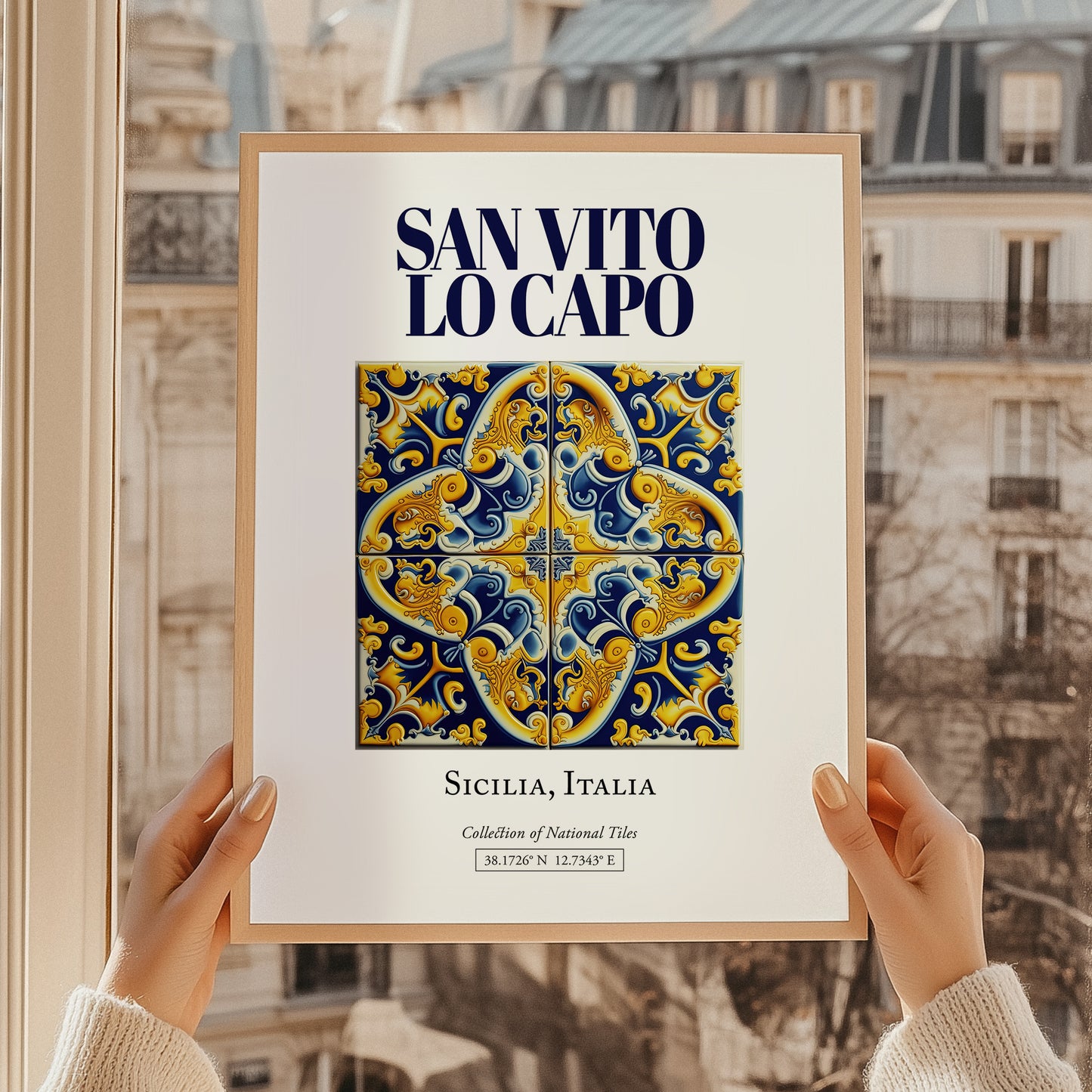 San Vito Lo Capo, Italy – Global Cities Wall Print