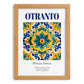 Otranto, Italy – Travel Print, set in oak frame