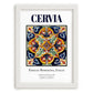 Cervia, Italy – Travel Print, placed in minimal white frame
