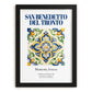 San Benedetto del Tronto, Italy – Architectural Travel Art, in sleek black frame