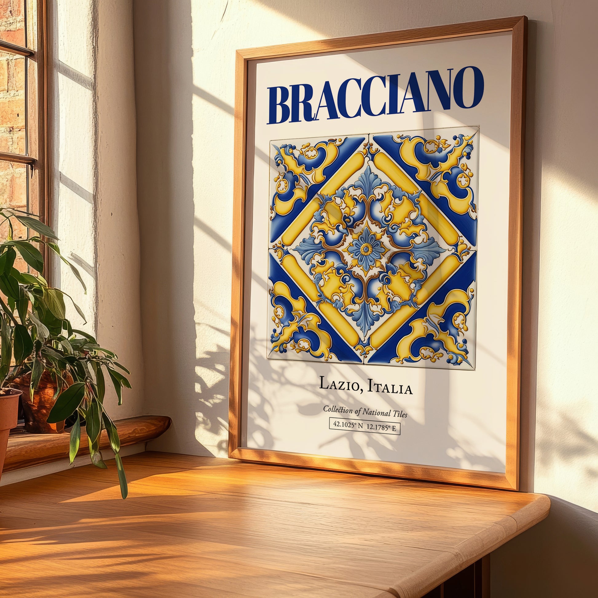 Bracciano, Italy – World Travel Art, clean layout with no caption