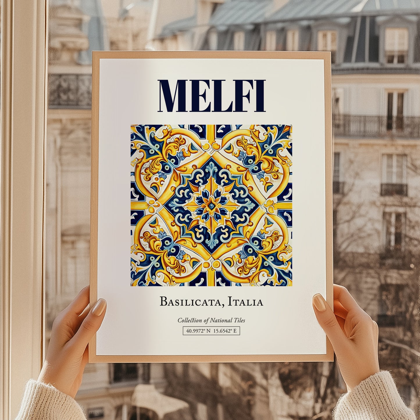 Melfi, Italy – Vintage Travel Poster