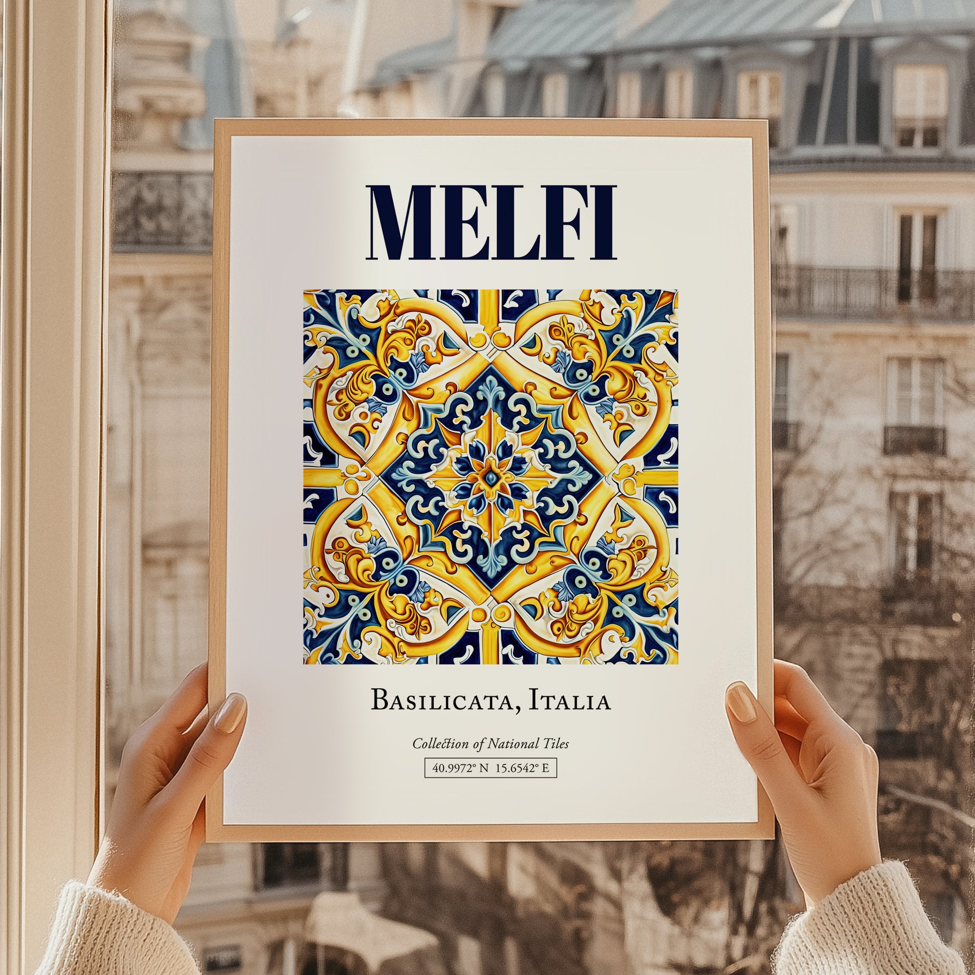 Melfi, Italy – Vintage Travel Poster