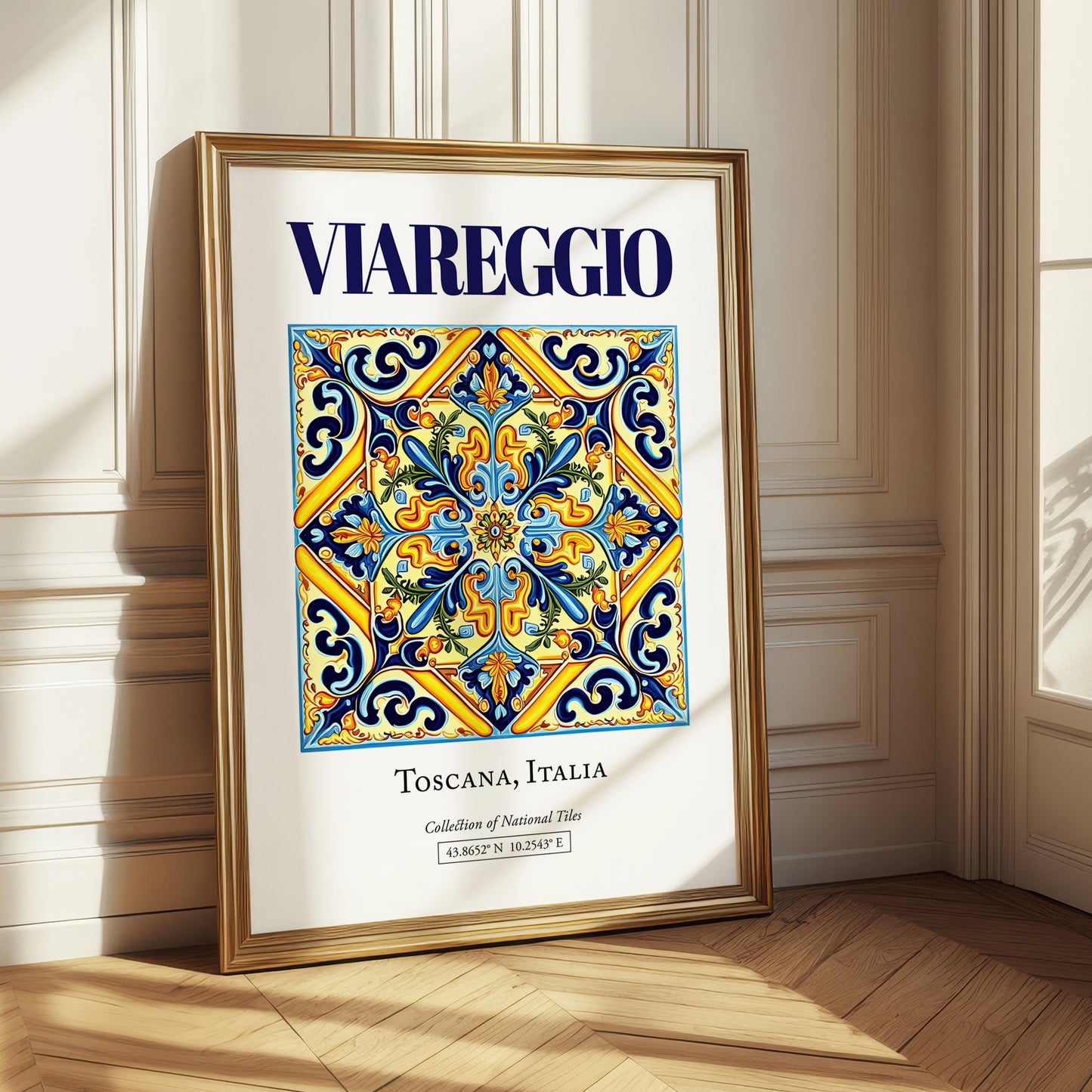 Viareggio, Italy – Travel Print, styled in a charming Paris street view