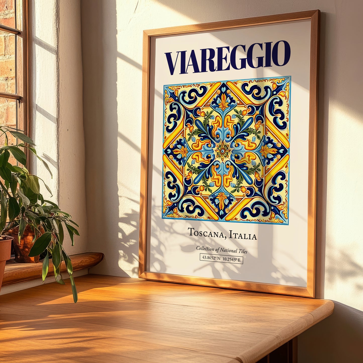 Viareggio, Italy – Travel Print, clean layout with no caption