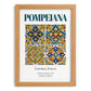 Pompeiana, Italy – Travel Print, set in oak frame