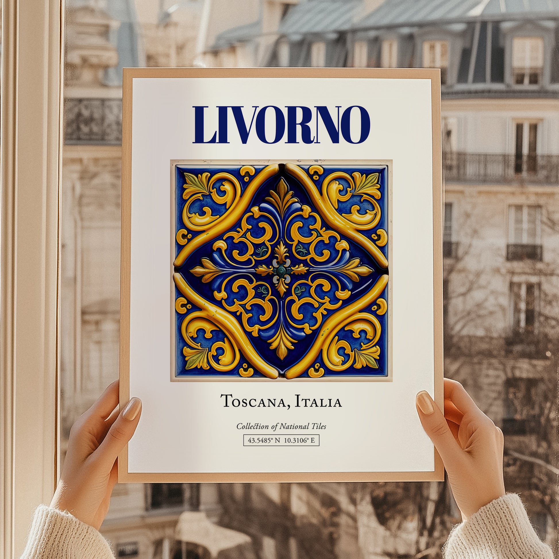 Livorno, Italy – World Heritage Travel Poster