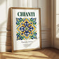 Chianti, Italy – Travel Poster, styled in a charming Paris street view
