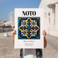 Noto, Italy – Dream Destination Decor, no-text version framed in wood
