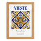 Vieste, Italy – Travel Print, set in oak frame