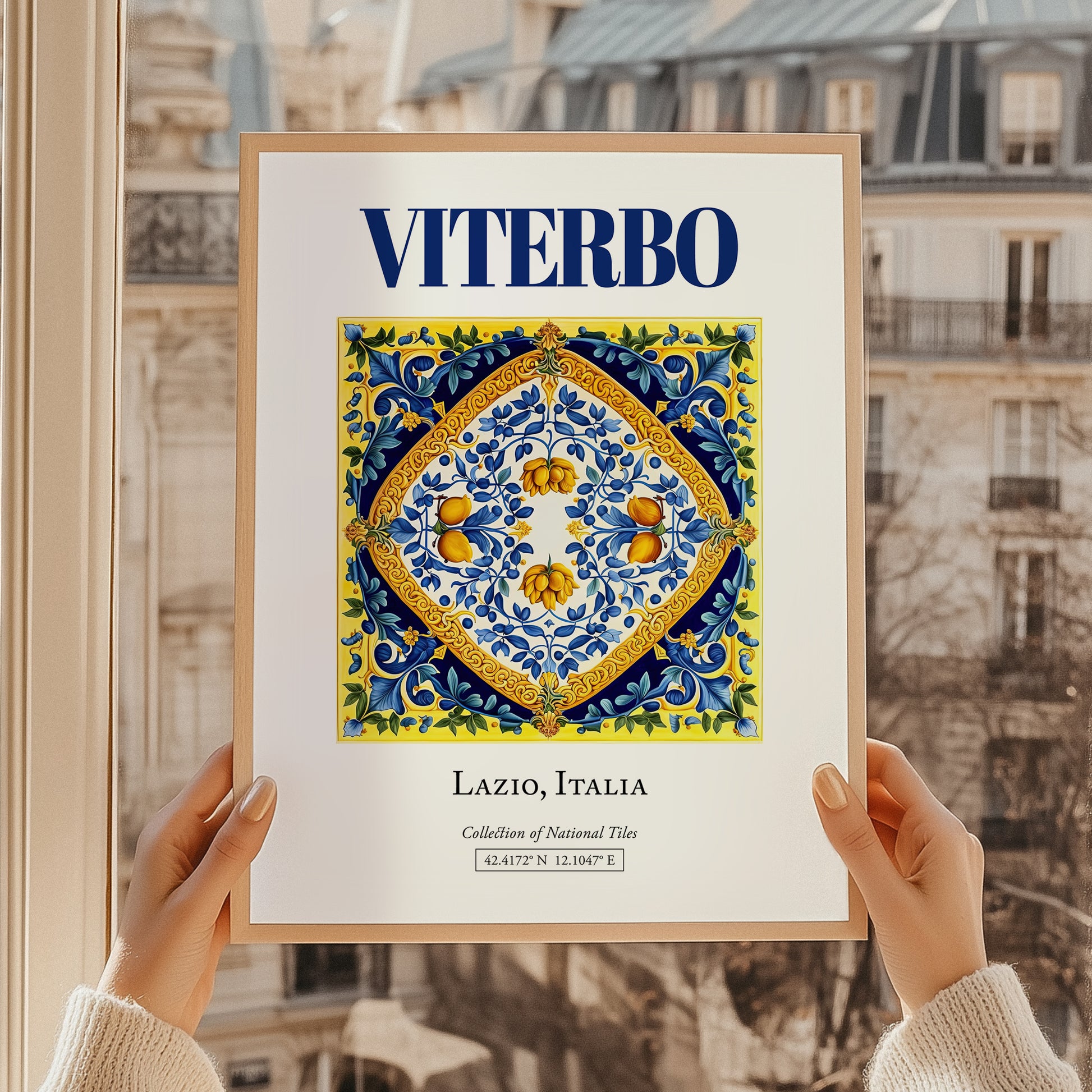 Viterbo, Italy – World Heritage Travel Poster