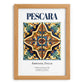 Pescara, Italy – Travel Print, set in oak frame