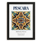 Pescara, Italy – Travel Print, in sleek black frame