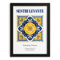 Sestri Levante, Italy – Travel Wall Decor, in sleek black frame