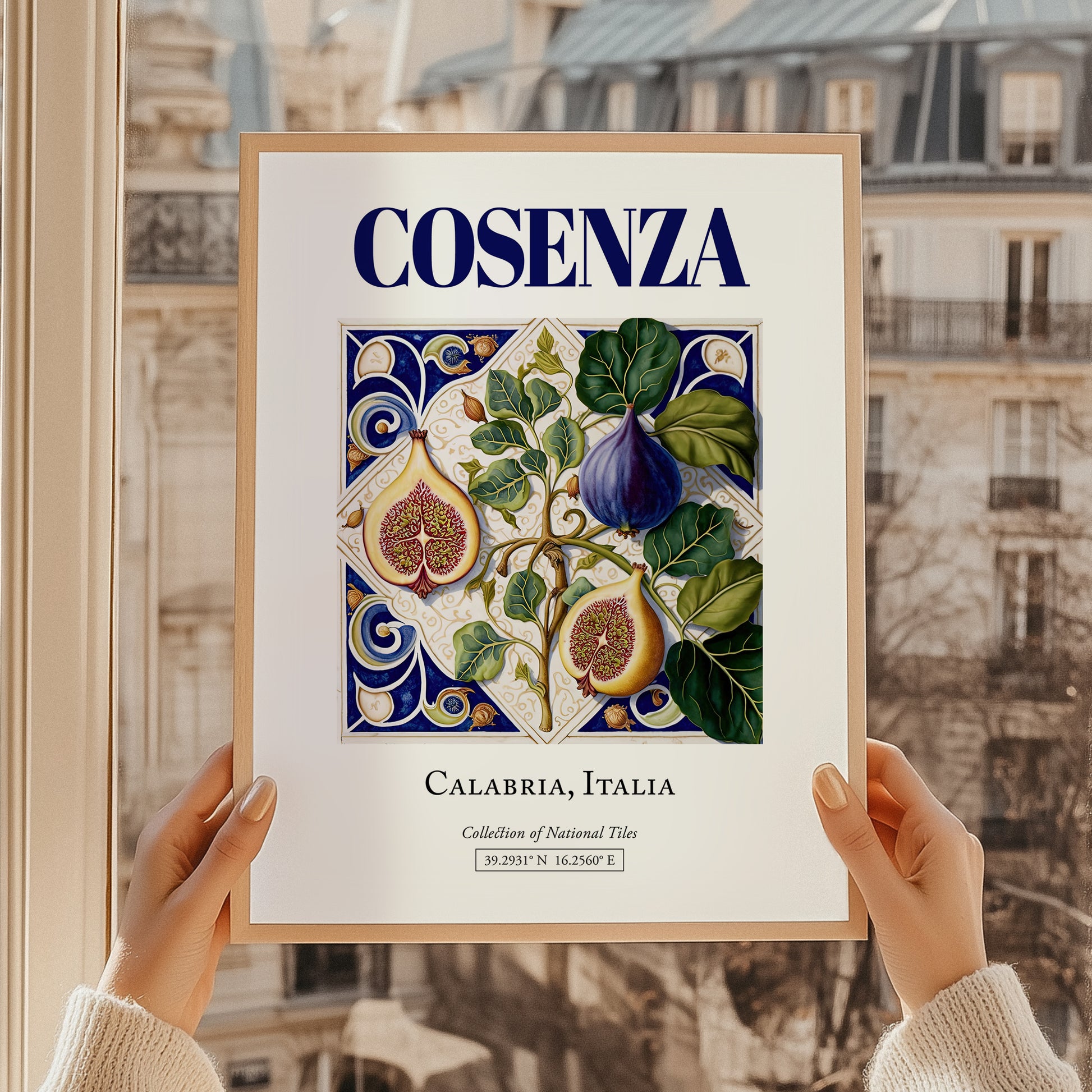 Cosenza, Italy – Travel Poster