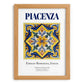Piacenza, Italy – Travel Wall Art, set in oak frame