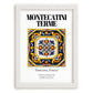 Montecatini Terme, Italy – Travel Print, placed in minimal white frame