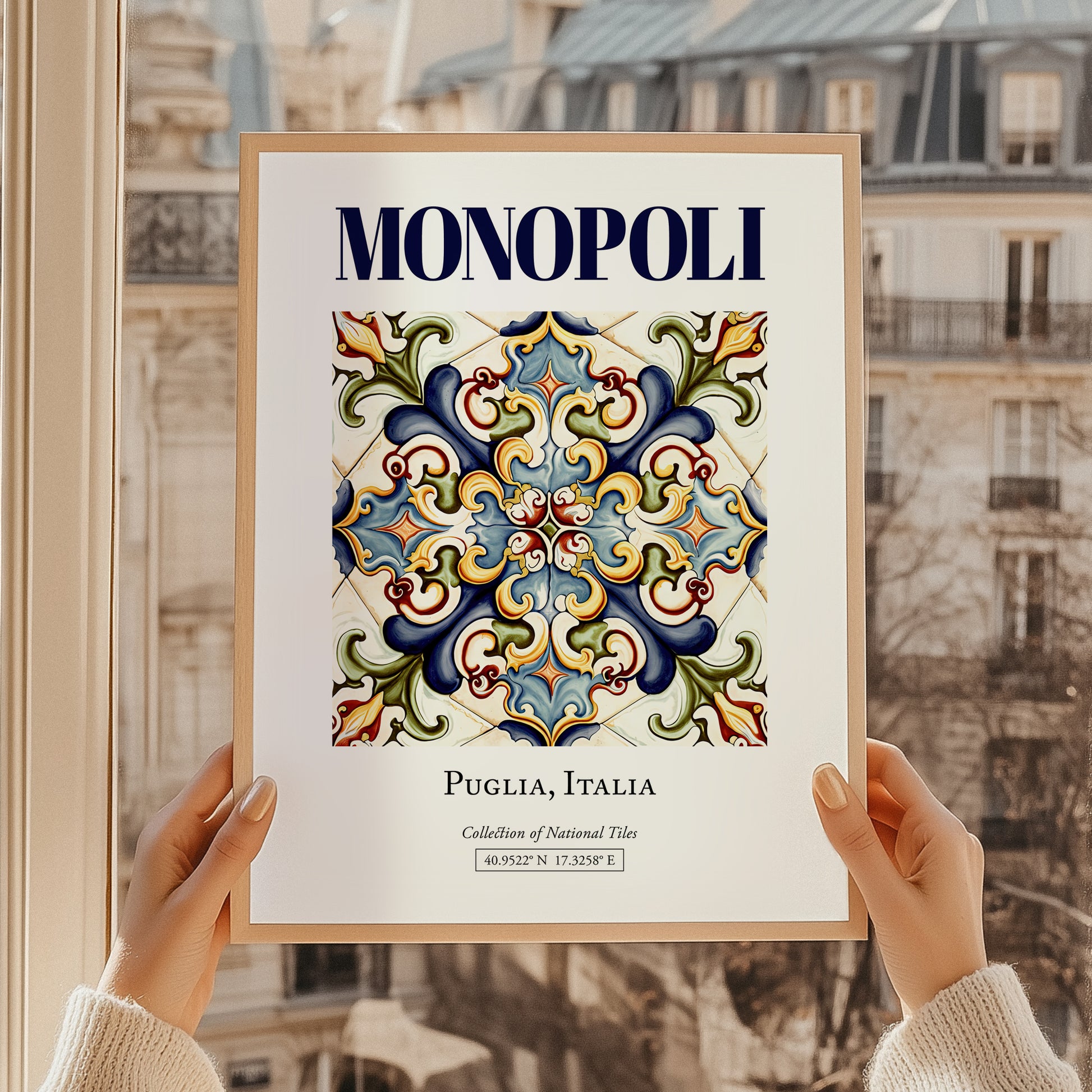 Monopoli, Italy – Travel Poster
