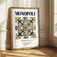 Monopoli, Italy – Travel Poster, styled in a charming Paris street view