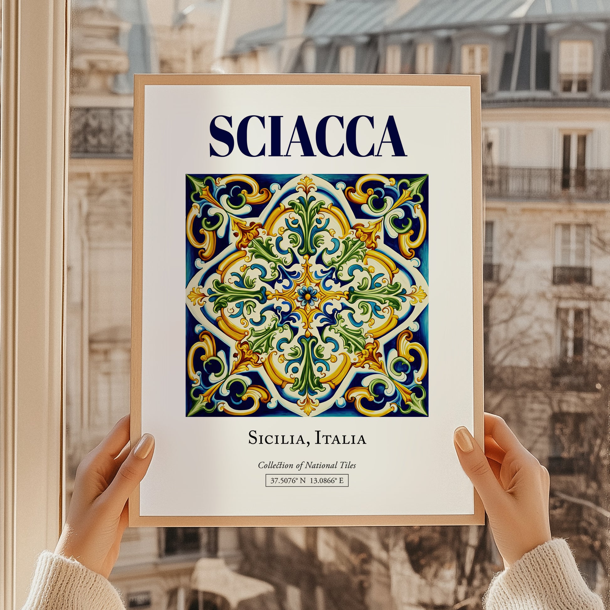 Sciacca, Italy – Minimalist Travel Print
