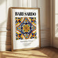 Bari Sardo, Italy – Travel Poster, styled in a charming Paris street view